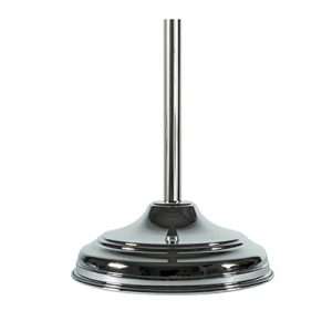 Base in ottone cromato a 1 sede