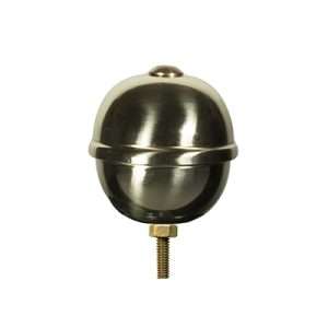 Pomolo ottone lucido ø 50mm