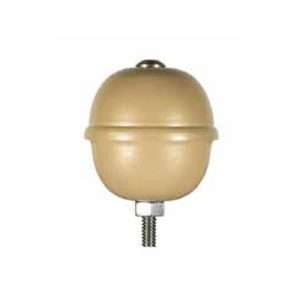 Pomolo in alluminio oro ø 50mm