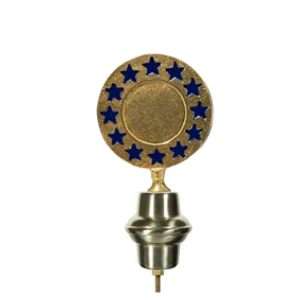 Emblema dell'Unione Europea con stelle dipinte