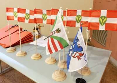 bandierine da tavolo per convegni