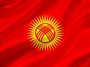 Bandiera Kirghizistan