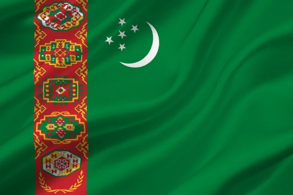 Bandiera Turkmenistan