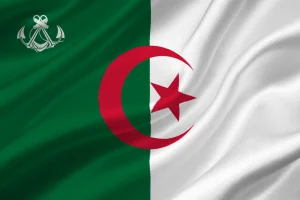 Bandiera Algeria marina militare