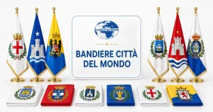 Bandiere città del mondo