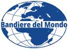 logo bandiere del mondo white